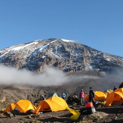 Tn Karanga Valley Camp On Kilimanjaro