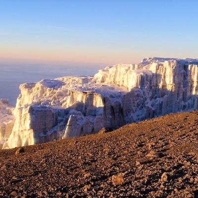 Tn Kilimanjaro Summit Glacier
