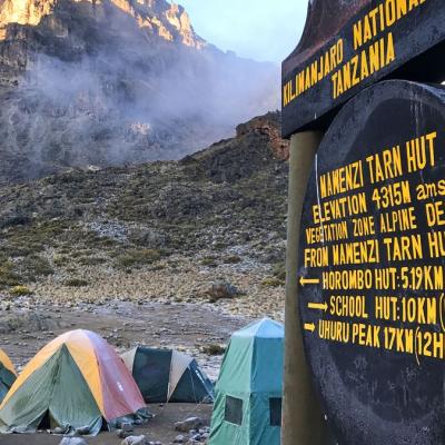 Tn Mawenzi Tarn Hut Rongai Route Kilimanjaro