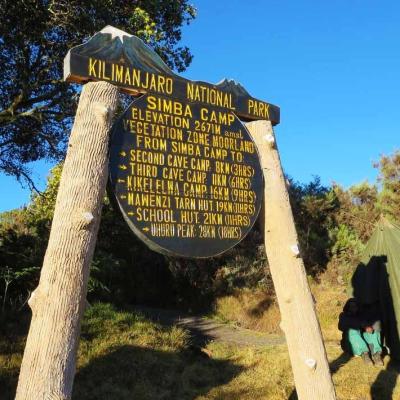 Tn Rongai Route Simba Camp Kilimanjaro